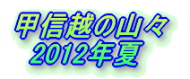 bMz̎RX @2012N